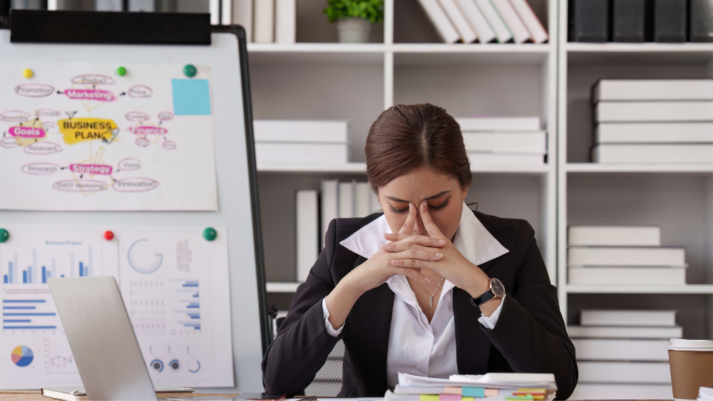 Stress als je in de overgang zit