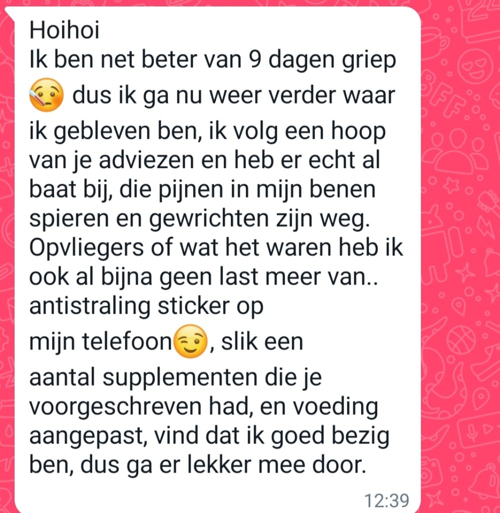 Positieve review van een dame die hulp bij hormonale schommelingen bij 40 jaar kreeg